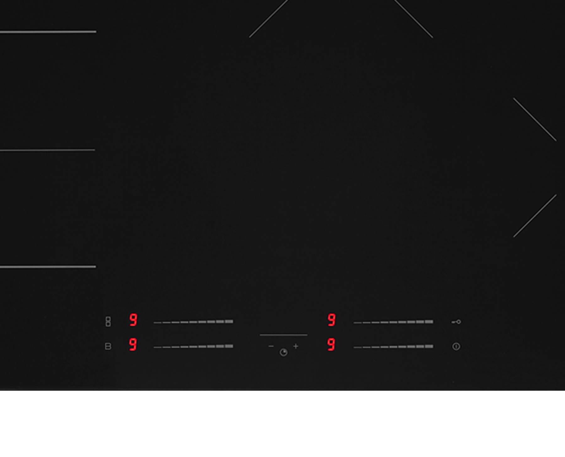 ETNA KIF577ZT kookplaat Zwart Ingebouwd 77 cm Inductiekookplaat zones 4 zone(s) - Afbeelding 10