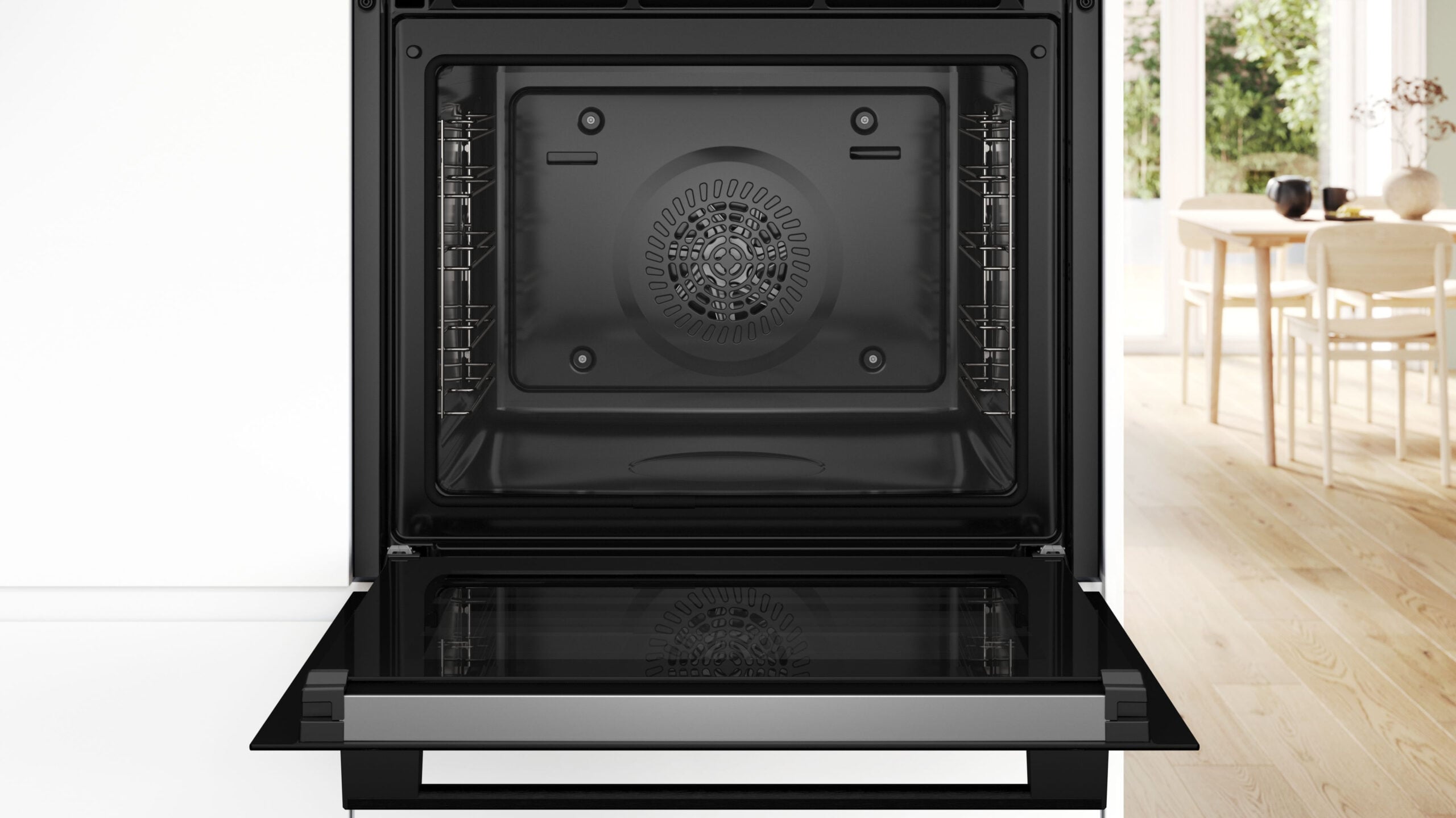 Bosch Serie 2 HBA571BB4 oven 71 l 3600 W Zwart - Afbeelding 6