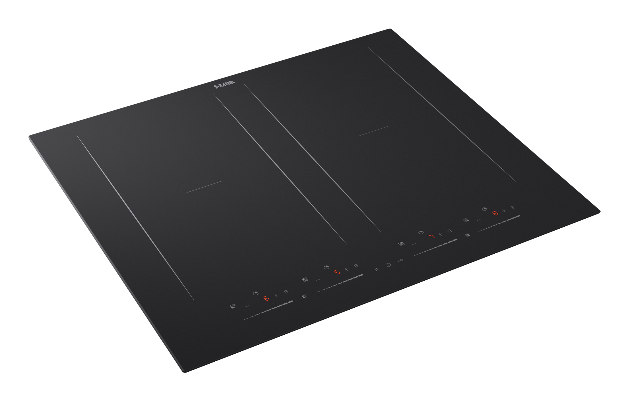ETNA KIF5462ZT kookplaat Zwart Ingebouwd 59 cm Inductiekookplaat zones 4 zone(s) - Afbeelding 3