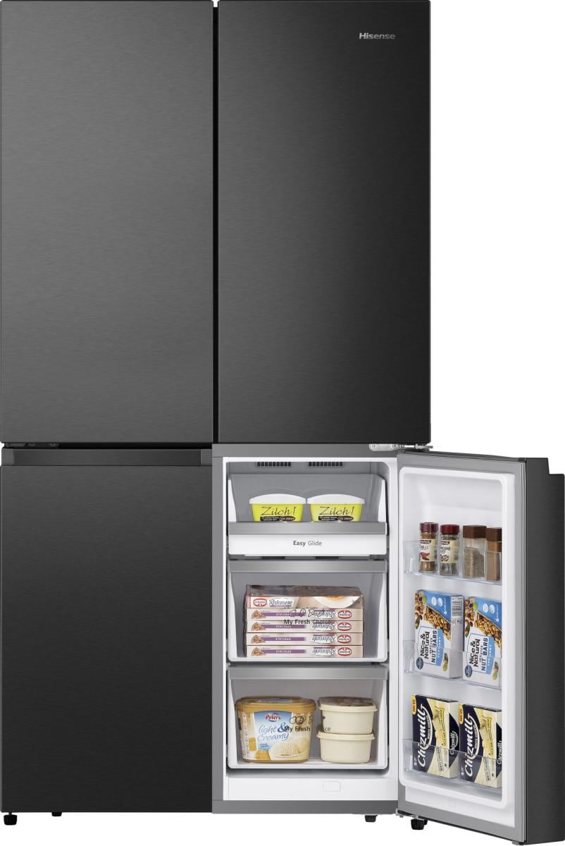 Hisense RQ758N4SAFE amerikaanse koelkast Vrijstaand 609 l Zwart DHZ5352 - Afbeelding 7