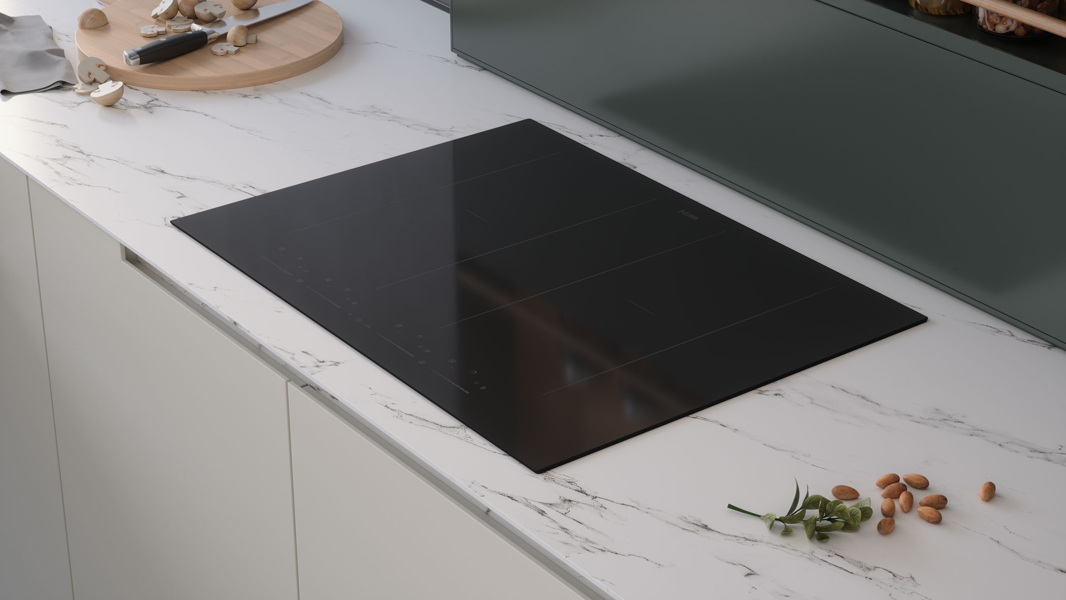 ETNA KIF572ZT kookplaat Zwart Ingebouwd 70 cm Inductiekookplaat zones 4 zone(s) - Afbeelding 6