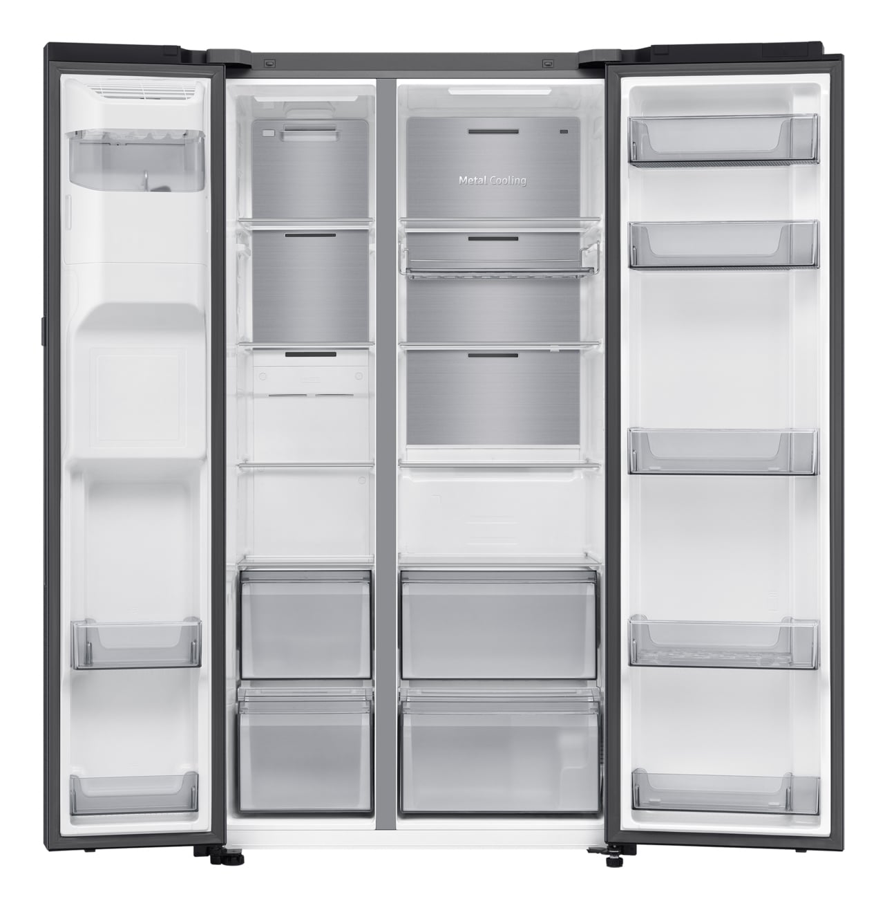 Samsung RS80F64KEF amerikaanse koelkast Vrijstaand 640 l Zwart - Afbeelding 6