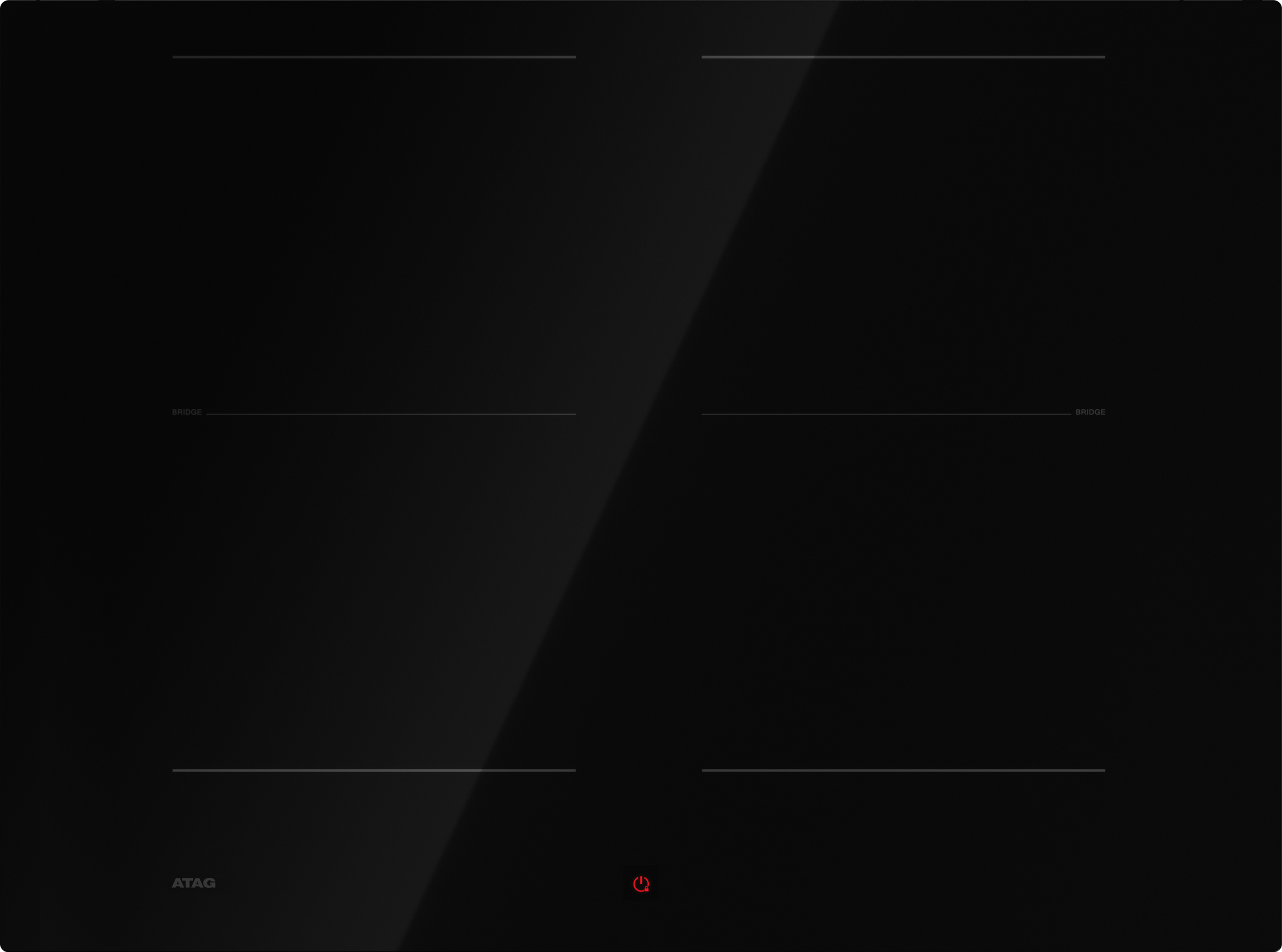ATAG HI67471DV kookplaat Zwart Ingebouwd 70 cm Inductiekookplaat zones 4 zone(s)