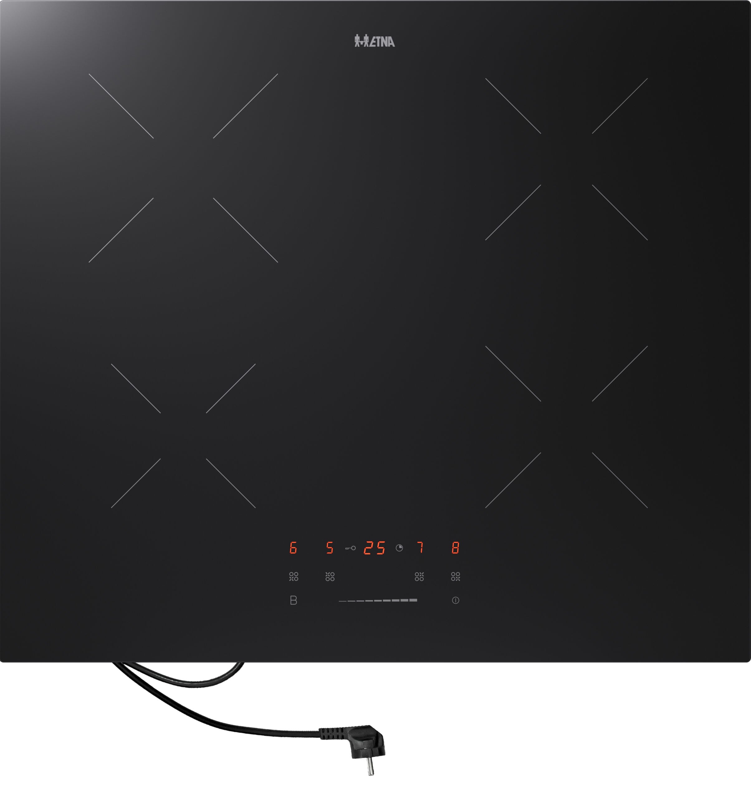 ETNA KIS159ZT kookplaat Zwart Ingebouwd 59 cm Inductiekookplaat zones 4 zone(s)