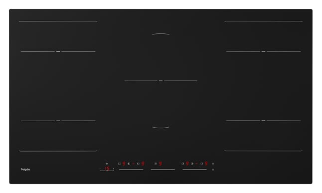 Pelgrim IK3093 kookplaat Zwart Ingebouwd 90 cm Combi 5 zone(s) - Afbeelding 5