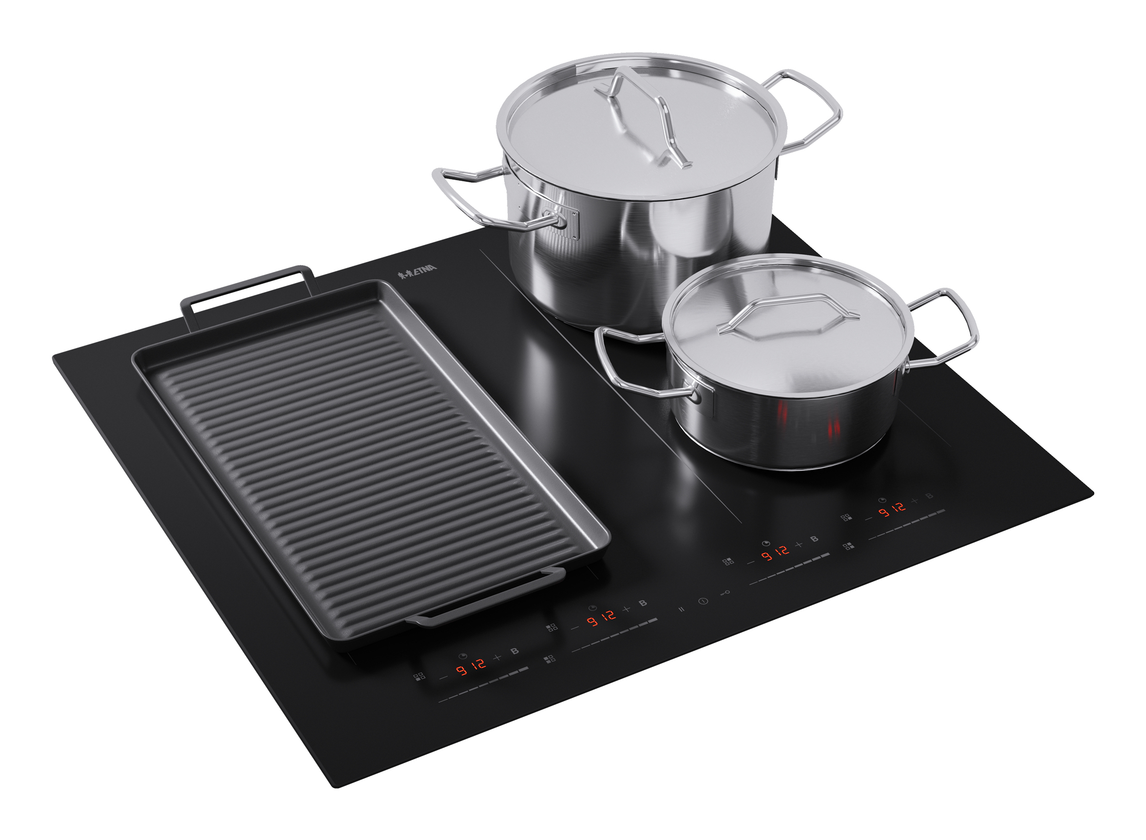 ETNA KIF562ZT kookplaat Zwart Ingebouwd 59 cm Inductiekookplaat zones 4 zone(s) - Afbeelding 4