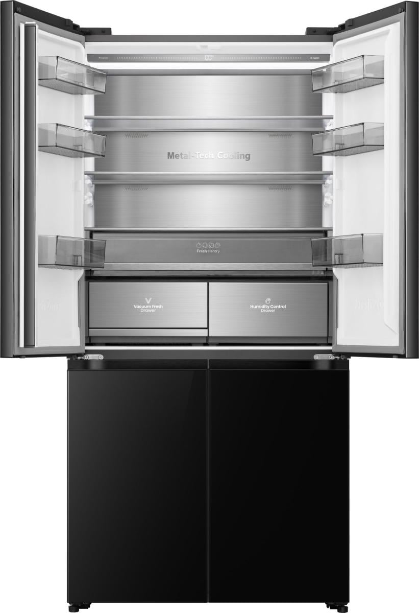Hisense RQ768N4GBE amerikaanse koelkast Vrijstaand 591 l Zwart Verpakkingsschade DHZ4780 - Afbeelding 8