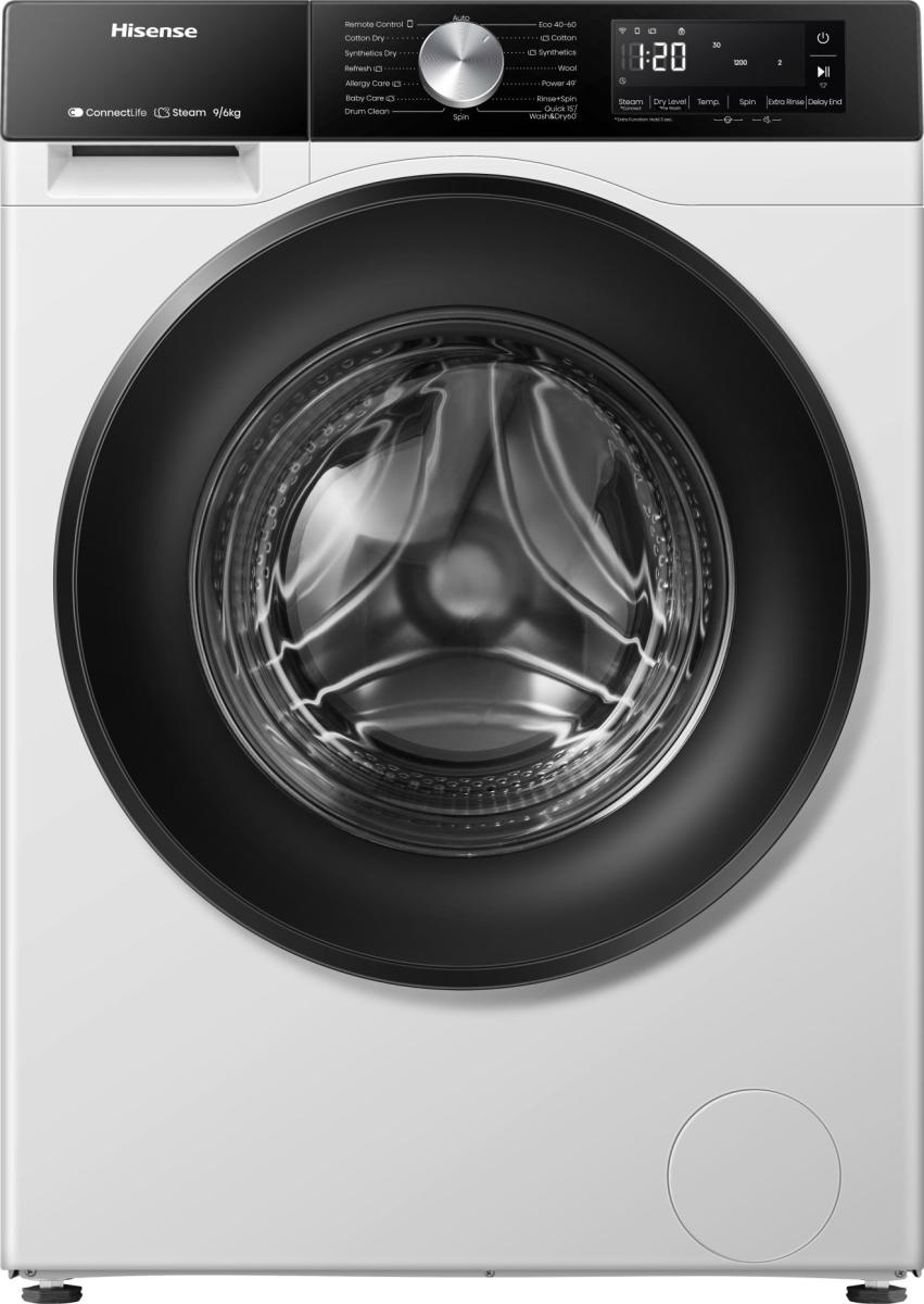Hisense WD3S9043BW3 Was-droogcombinatie Vrijstaand Voorlader Wit Verpakkingsschade DHZ4792
