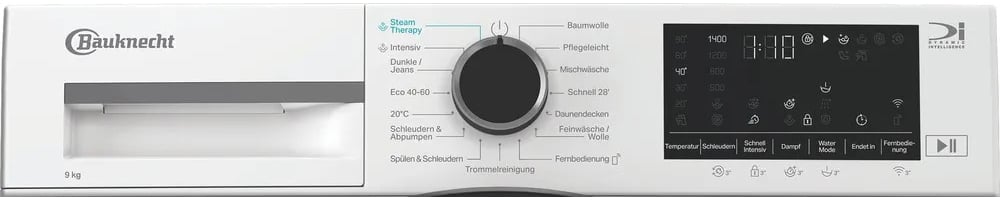 Bauknecht B WM 9A9 BS wasmachine Voorlader 9 kg 1400 RPM Wit DHZ4851 - Afbeelding 8