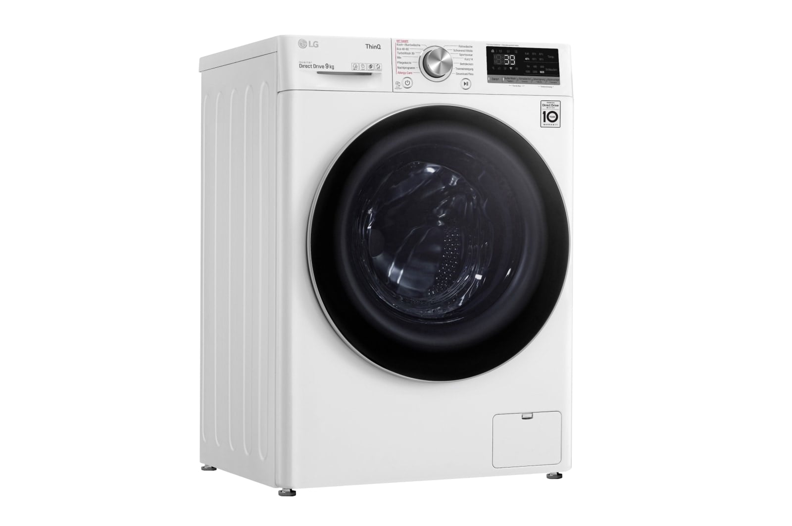 LG F6WV709P1 wasmachine Voorlader 9 kg 1560 RPM Zwart, Wit DHZ4862 - Afbeelding 11