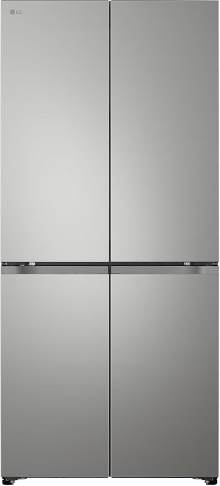 LG GMBS30SDPY - Amerikaanse koelkast - breedte 83.5 cm - hoogte 186 cm - NoFrost Prime Silver