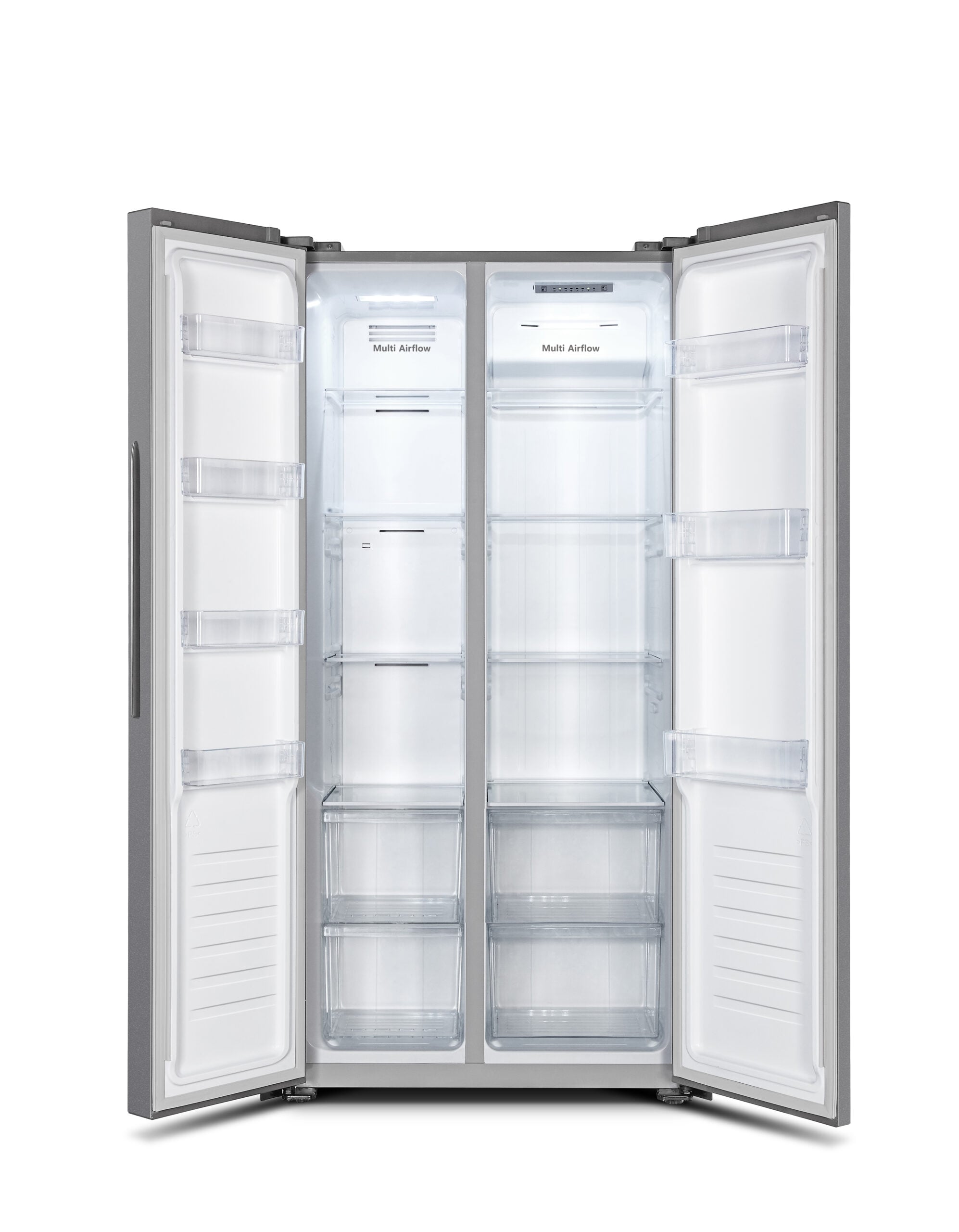 Fridgemaster MS83430ES amerikaanse koelkast Vrijstaand 441 l Zilver Verpakkingsschade DHZ4751 - Afbeelding 5