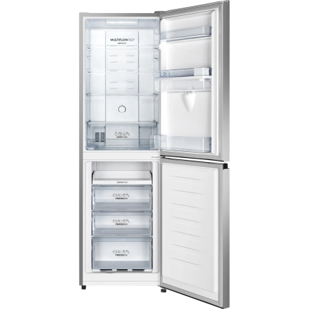 Fridgemaster Mc55251des - Koel-vriescombinatie - 183 cm - Zilver - Total No Frost EWO4777 - Afbeelding 2
