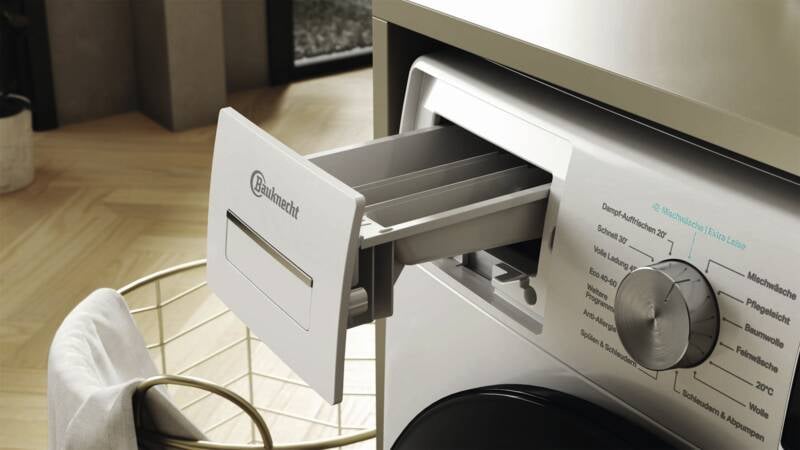 Bauknecht B6R 98 SILENCE DE wasmachine Voorlader 9 kg 1400 RPM Wit EWO4658 - Afbeelding 5