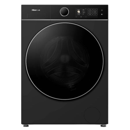 Hisense WF5I1045BBQ wasmachine Voorlader 10,5 kg 1400 RPM Zwart Verpakkingsschade DHZ4804