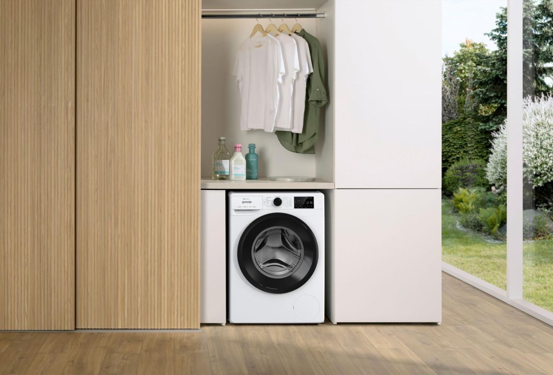 Gorenje WPNEI94A1TS wasmachine Voorlader 9 kg 1300 RPM Wit EWO4759 - Afbeelding 5