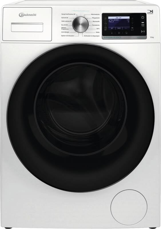 Bauknecht B6R 98 SILENCE DE wasmachine Voorlader 9 kg 1400 RPM Wit EWO4658