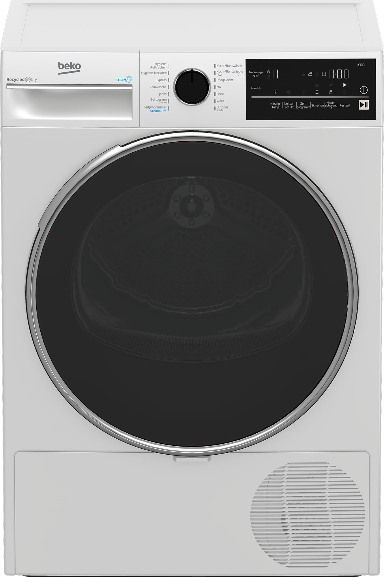 Beko B3T42240S wasdroger Vrijstaand Voorlader 8 kg Wit EWO4650