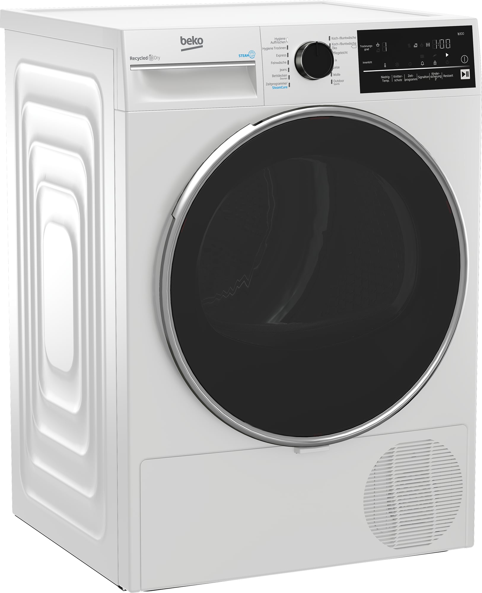 Beko B3T42240S wasdroger Vrijstaand Voorlader 8 kg Wit EWO4650 - Afbeelding 5