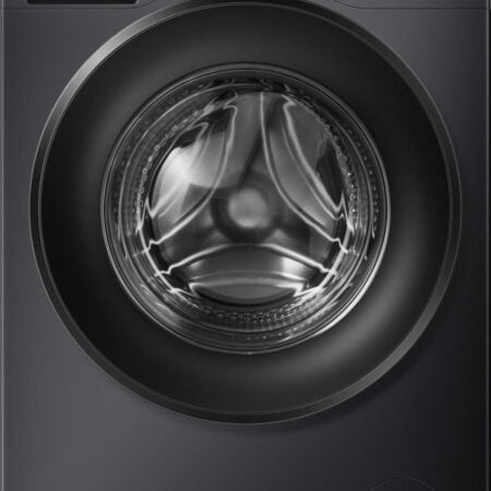Hisense WD3S8043BB3 Was-droogcombinatie Vrijstaand Voorlader Zwart Verpakkingsschade DHZ4791