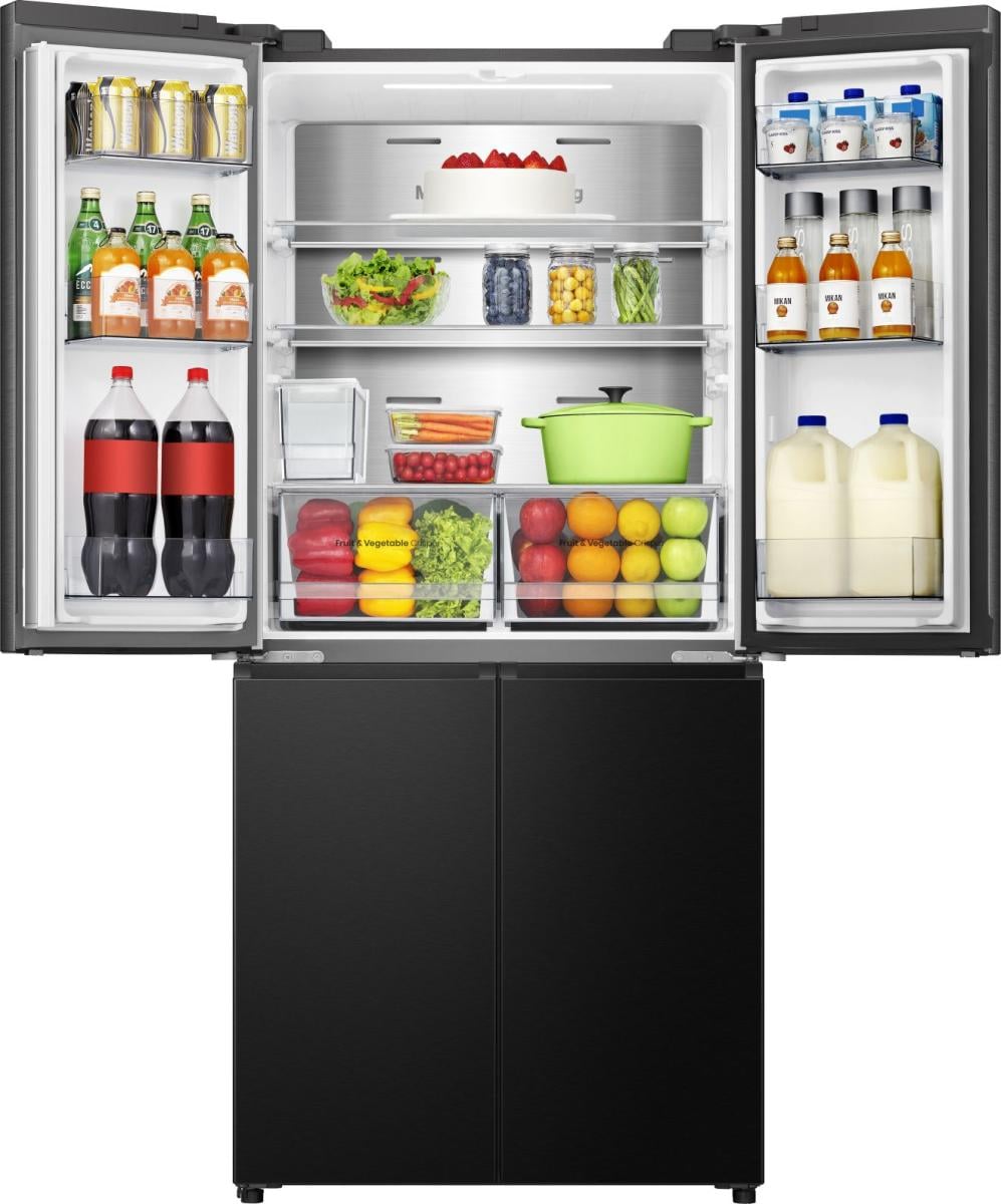 Hisense RQ5P470SYFD amerikaanse koelkast Vrijstaand 483 l Zwart Verpakkingsschade DHZ4775 - Afbeelding 5