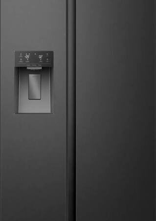 Hisense RS5P528STFE amerikaanse koelkast Vrijstaand 528 l Zwart / Black Steel