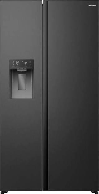 Hisense RS5P528STFE amerikaanse koelkast Vrijstaand 528 l Zwart / Black Steel