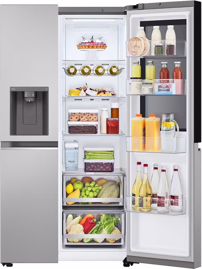 LG GSGB71PYLL InstaView DHZ4982 VERPAKKINGSCHADE - Afbeelding 4