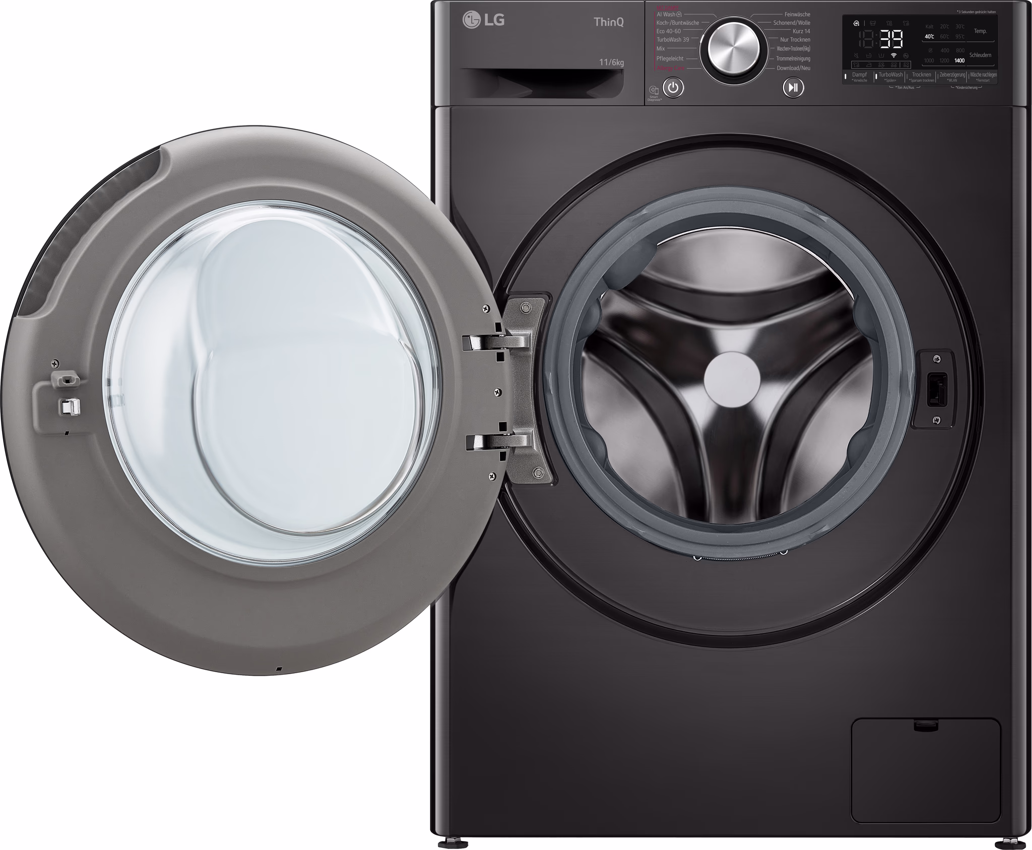 LG W4WR70E6YB - 11/6kg DHZ5003 - Afbeelding 4