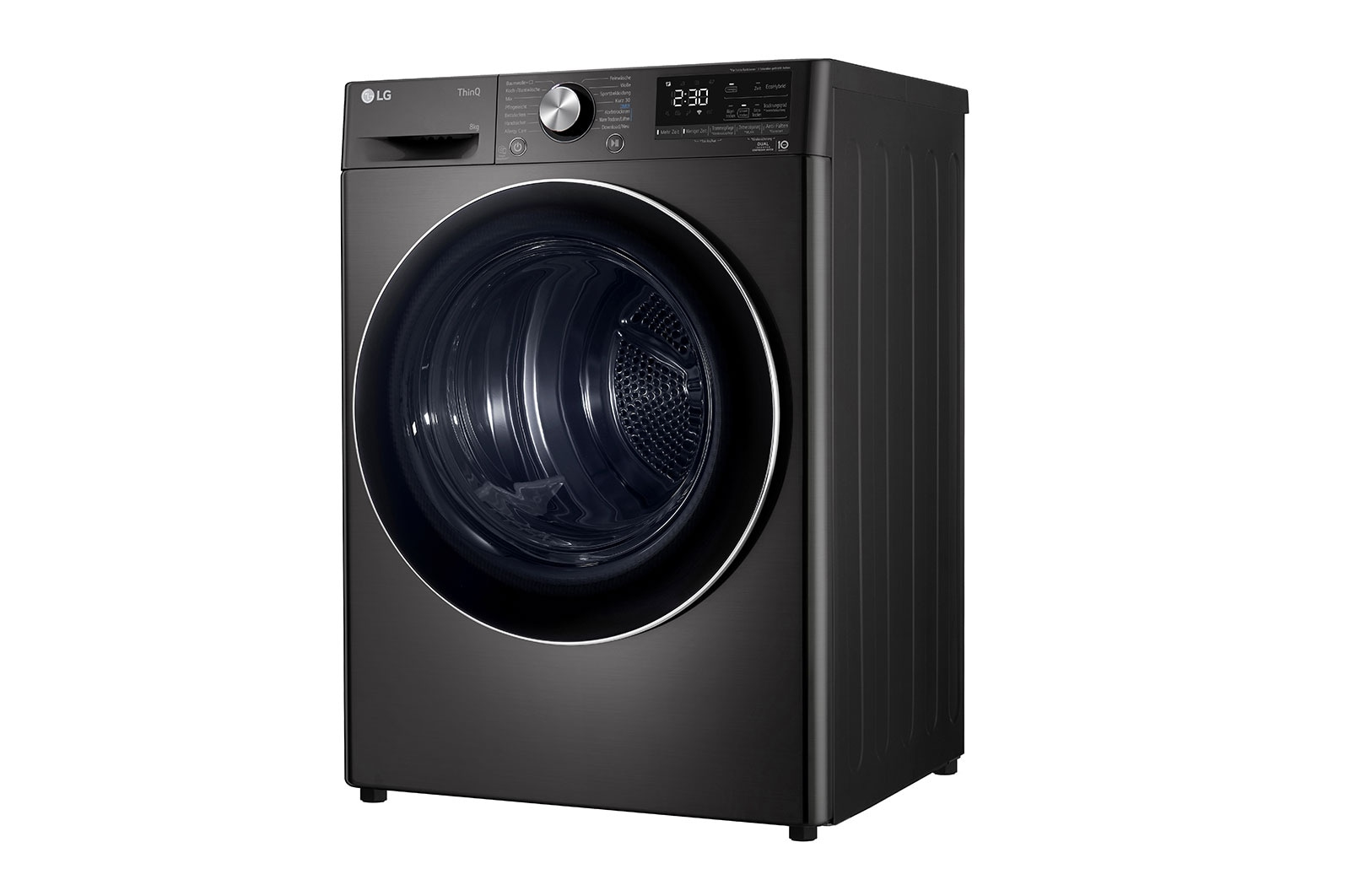 LG RT80V9B wasdroger Vrijstaand Voorlader 8 kg Zwart DHZ4990 - Afbeelding 12