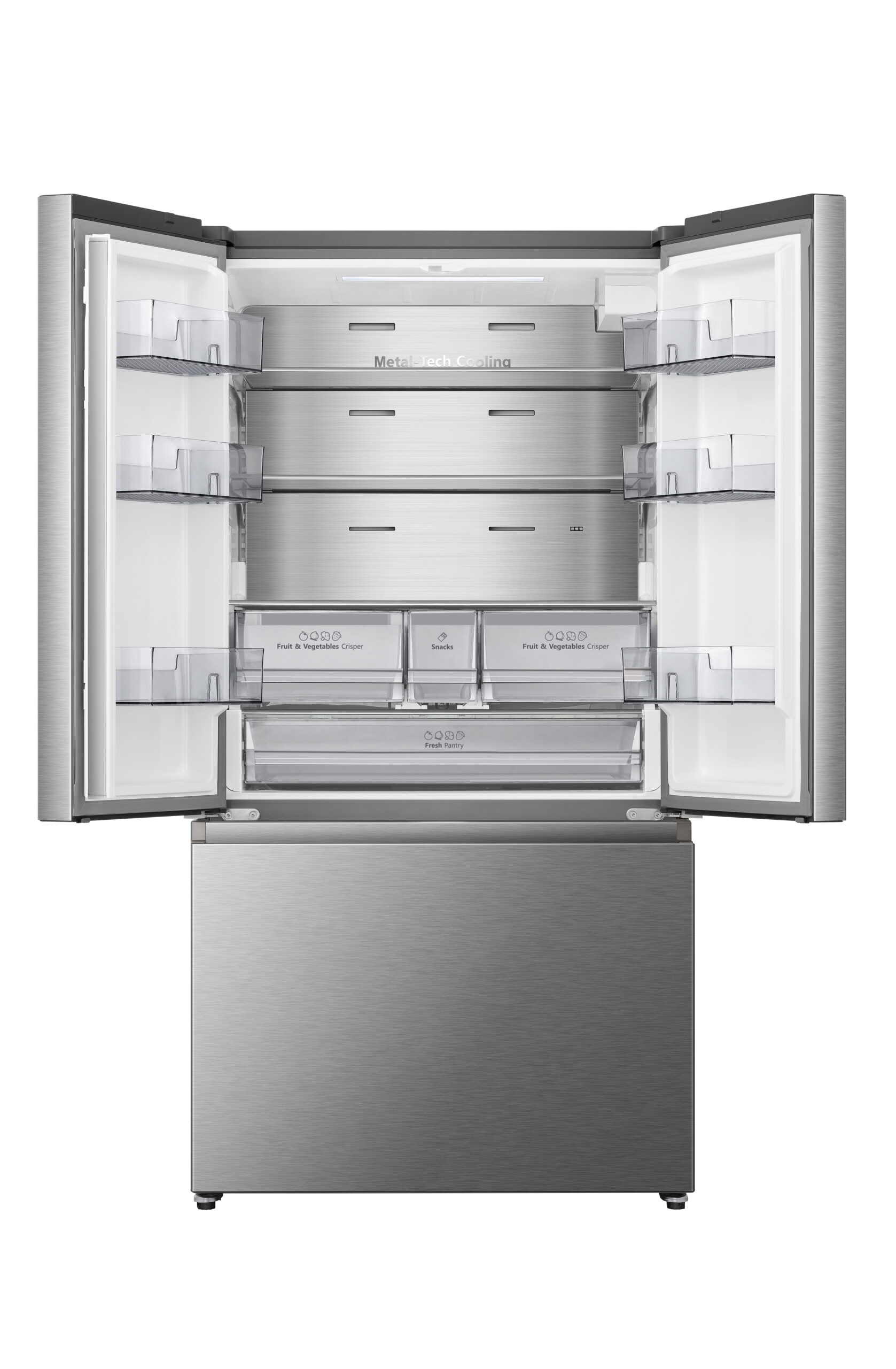Hisense RF815N4SESE amerikaanse koelkast Vrijstaand 634 l Roestvrijstaal - VERPAKKING SCHADE - EWO4880 - Afbeelding 13