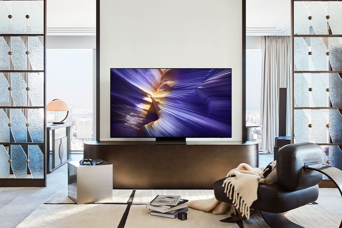 Samsung TQ77S92FA 195,6 cm (77") 4K Ultra HD Smart TV Wifi Zwart DHZ5041 - Afbeelding 3