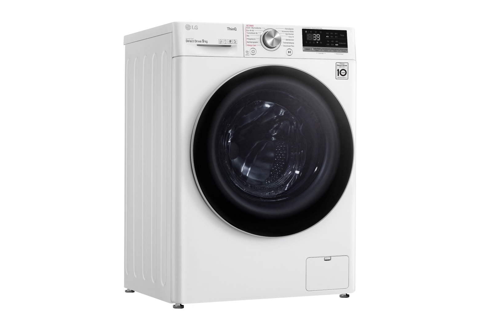 LG F6WV709P1 wasmachine Voorlader 9 kg 1560 RPM Zwart, Wit DHZ4966 - Afbeelding 11