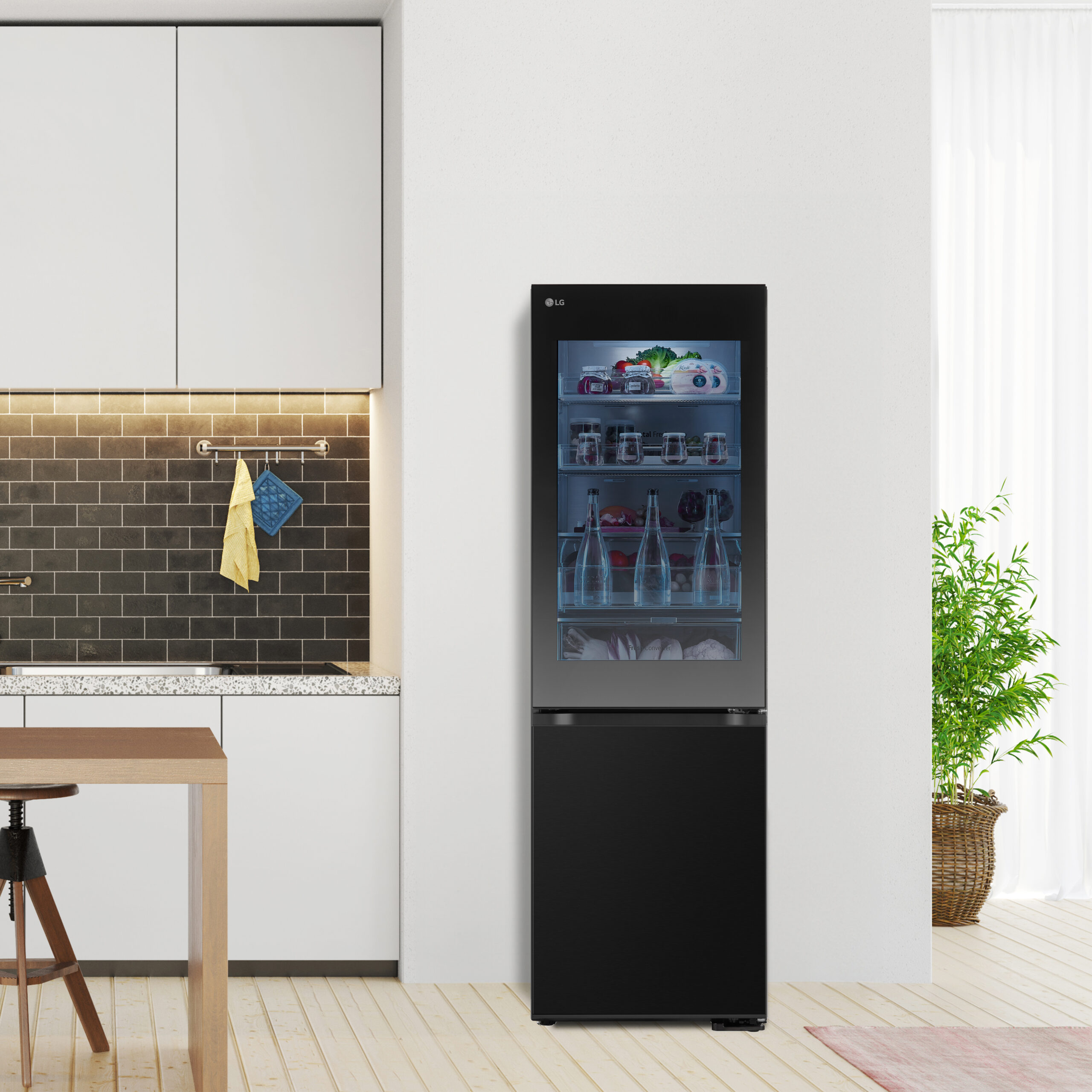 LG GBG5160CEV Vrijstaand 349 l Zwart - Afbeelding 4