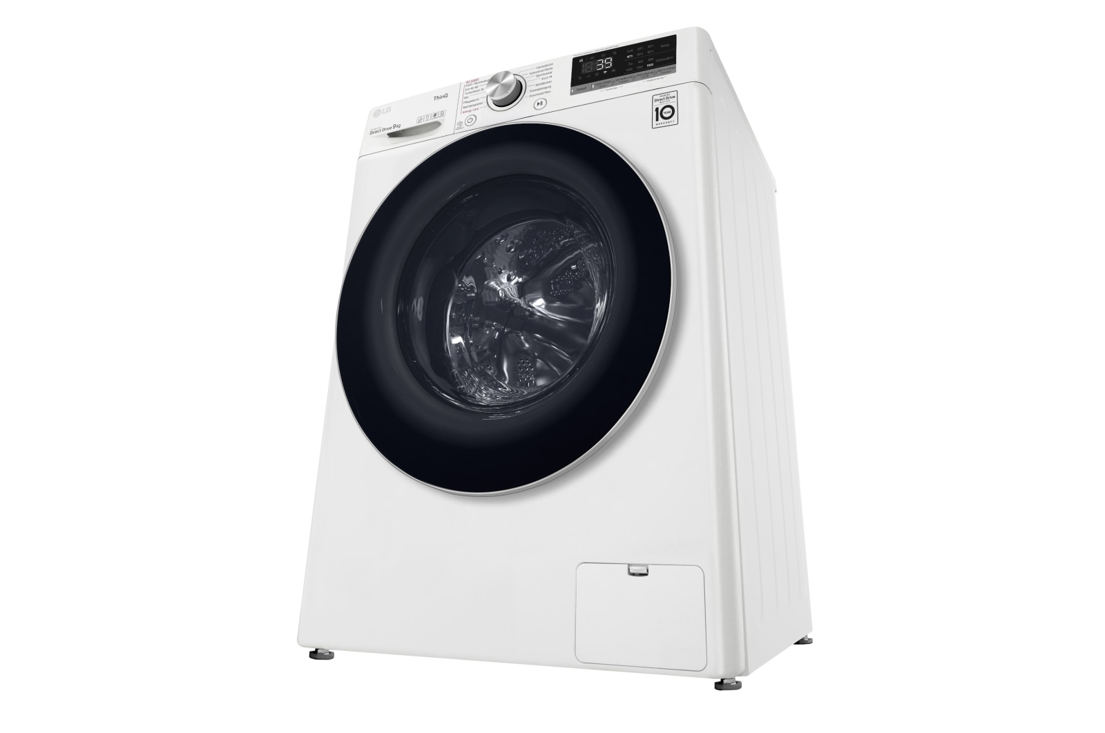 LG F6WV709P1 wasmachine Voorlader 9 kg 1560 RPM Zwart, Wit DHZ4966 - Afbeelding 14