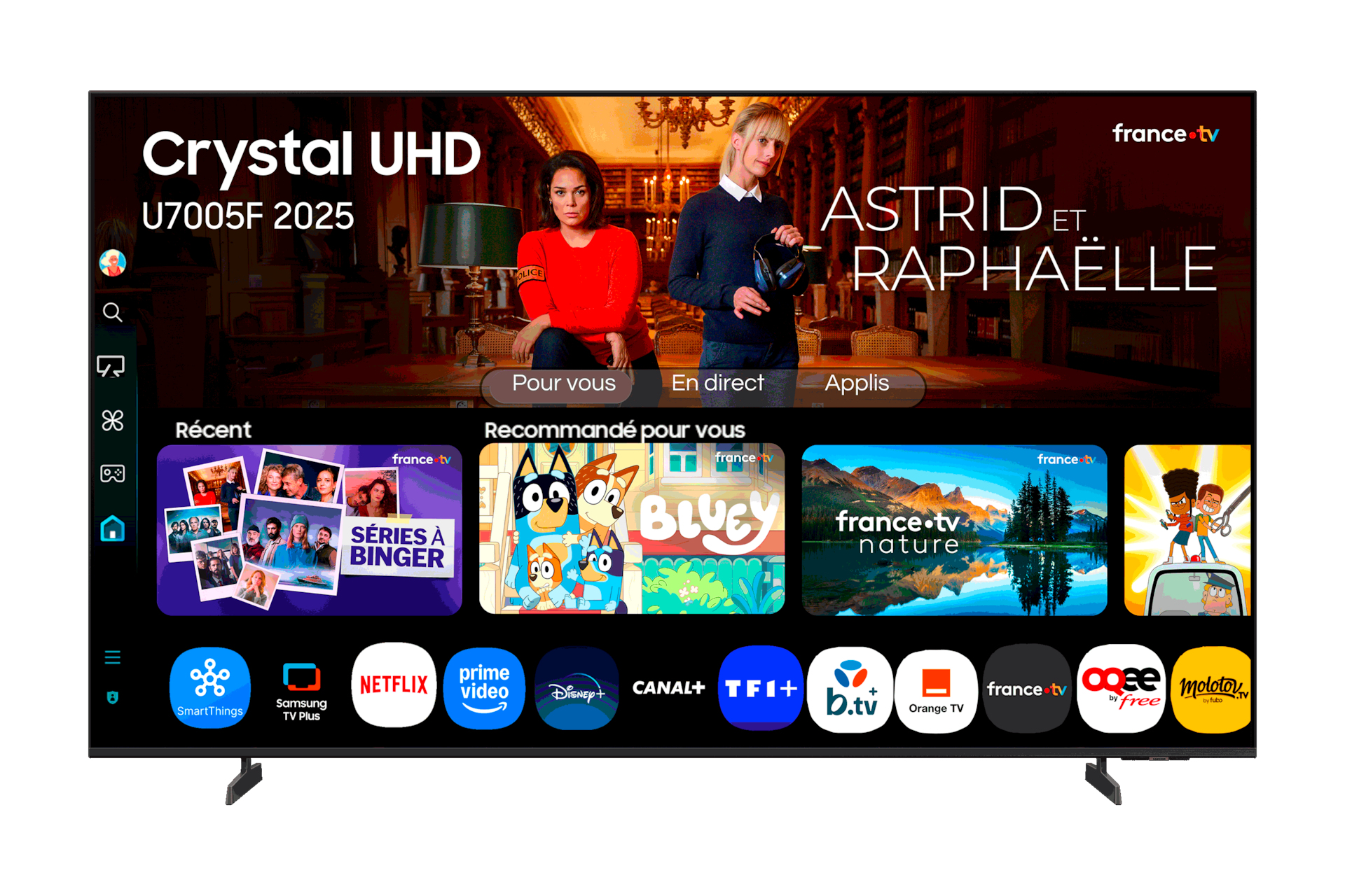 Samsung TU43U7005F 109,2 cm (43") 4K Ultra HD Smart TV Wifi Zwart DHZ5045 - Afbeelding 10
