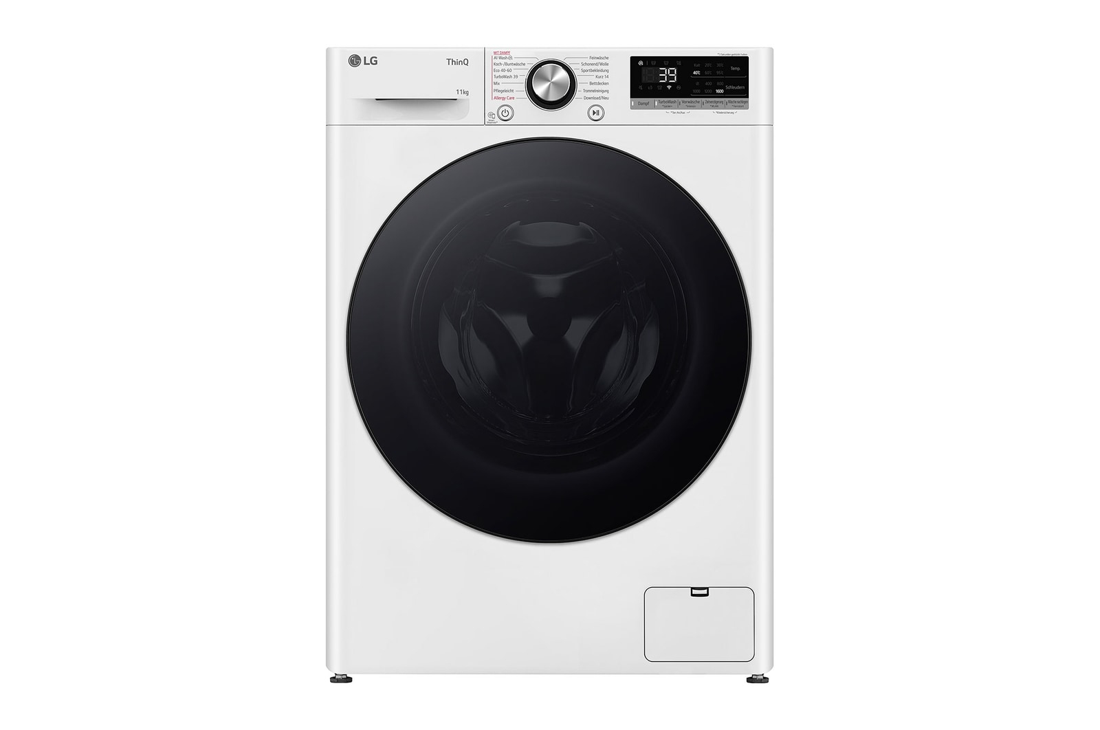 LG F6WR701Y wasmachine Voorlader 11 kg 1600 RPM Wit DHZ4965