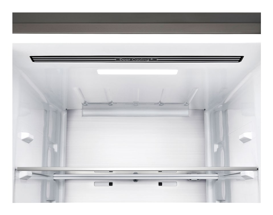 LG GBBS514AMB koel-vriescombinatie Vrijstaand 333 l Roestvrijstaal DHZ4972 - Afbeelding 5
