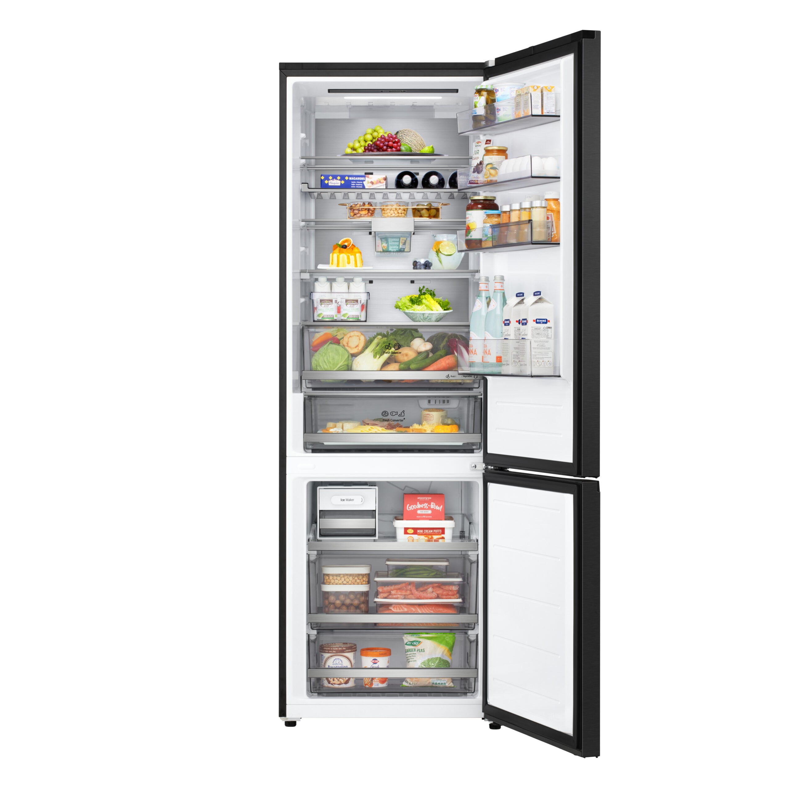 LG GBBW726CEV Vrijstaand 465 l Zwart DHZ4979 - Afbeelding 3