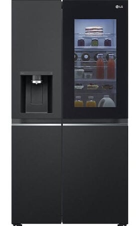LG GSGE91EVAC amerikaanse koelkast Vrijstaand 628 l Zwart DHZ5120
