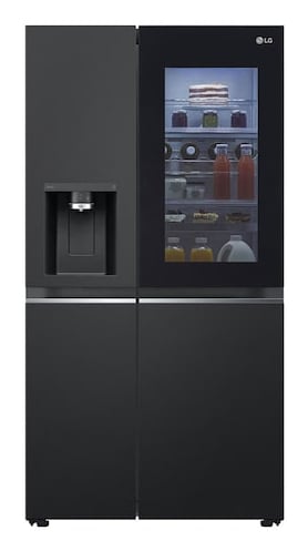 LG GSGE91EVAC amerikaanse koelkast Vrijstaand 628 l Zwart DHZ5120