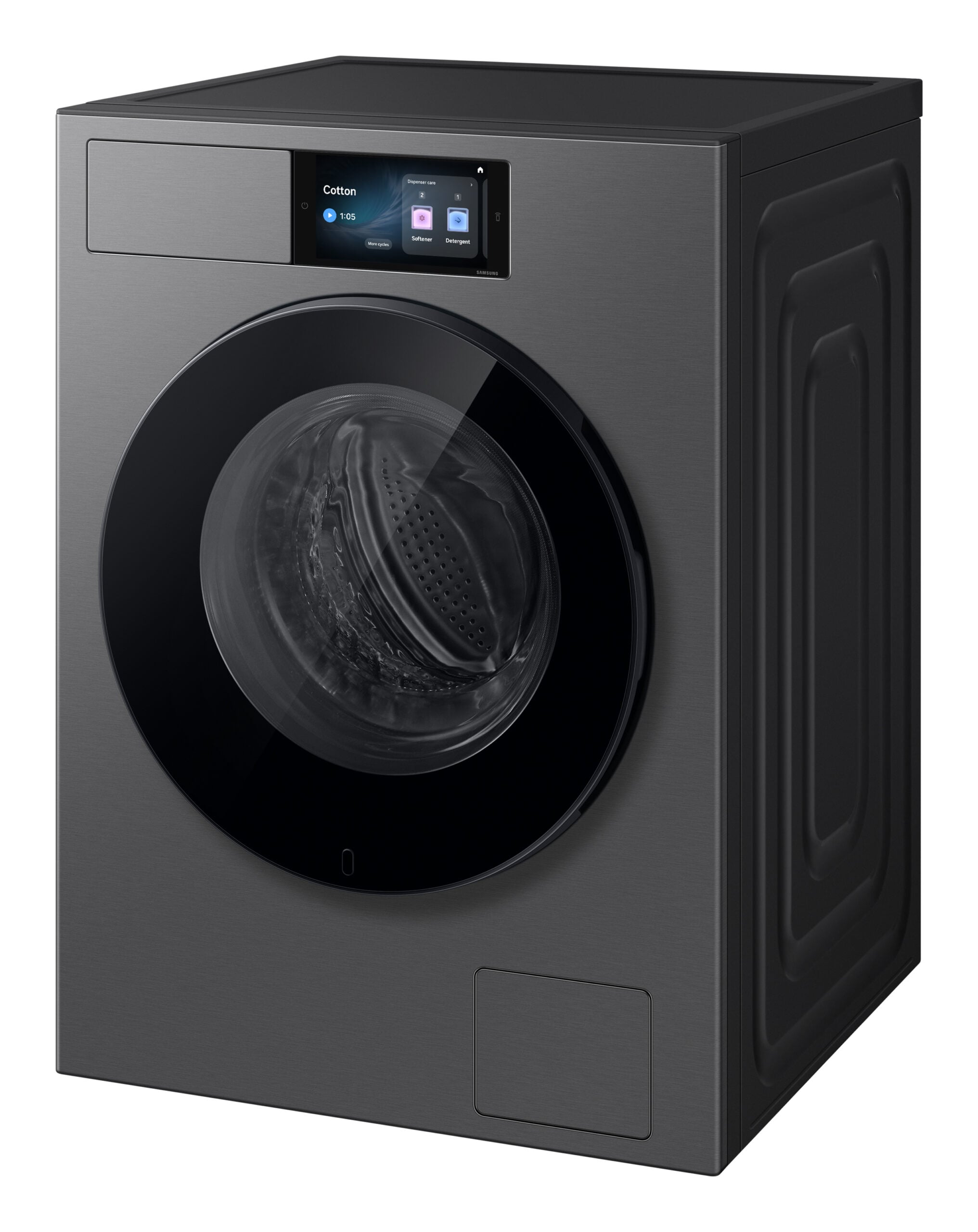 Samsung WF90H09C4ST2 wasmachine Voorlader 9 kg 1400 RPM Staal, Zwart - Afbeelding 4