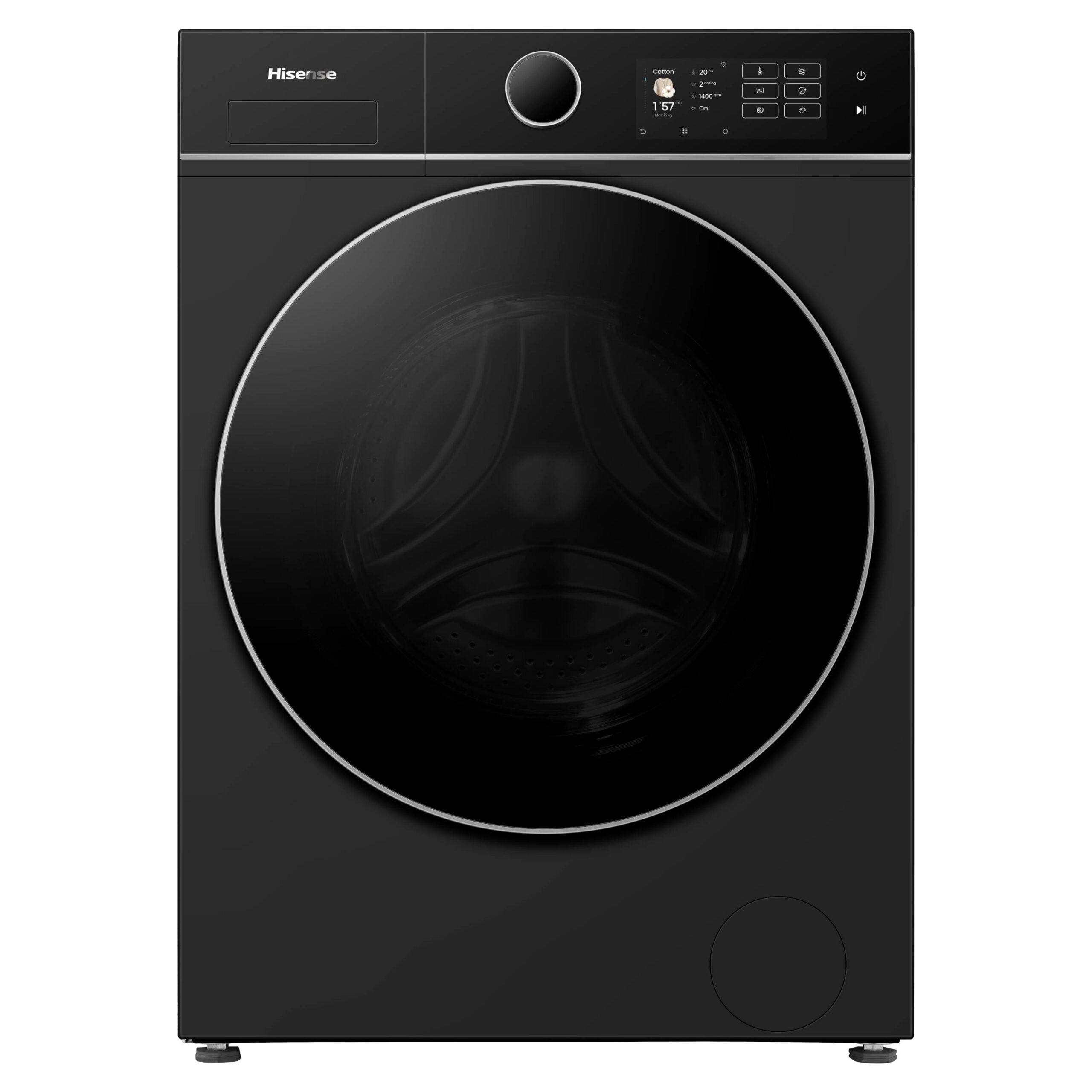 Hisense WD5I9043BBFS - Was-droogcombinatie - 9 kg - EWO4904