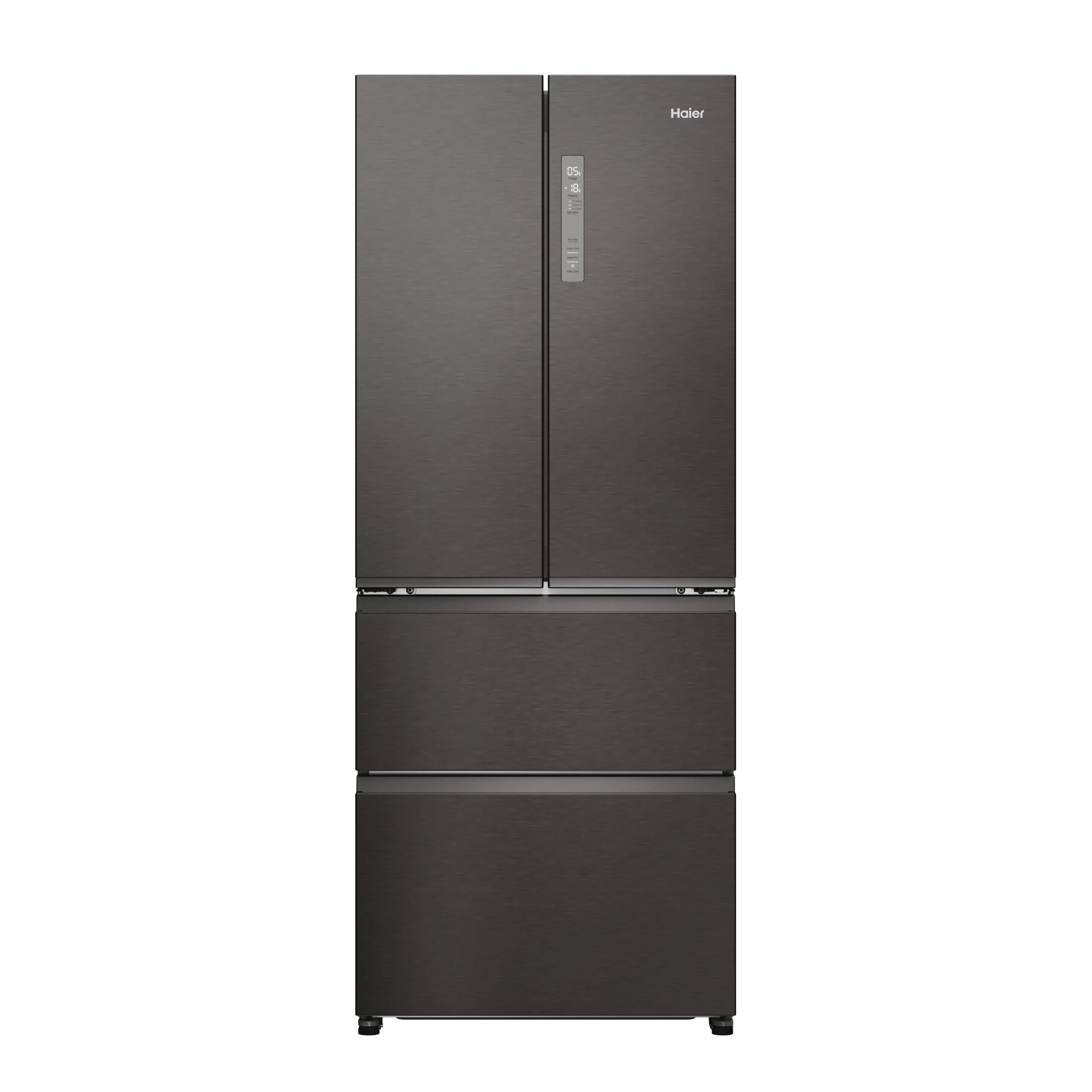 Haier HFR3718DNMD Vrijstaand 402 l Antraciet DHZ5122