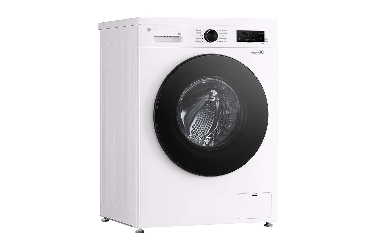 LG F4WB308Y wasmachine Voorlader 8 kg 1350 RPM Wit DHZ4955 - Afbeelding 4
