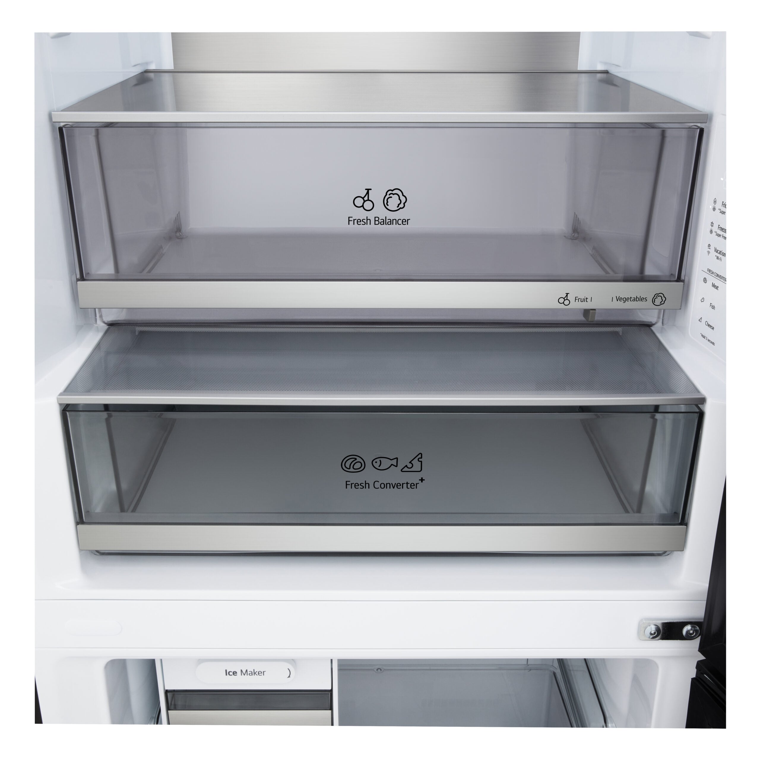 LG GBBW726CEV Vrijstaand 465 l Zwart DHZ4979 - Afbeelding 9