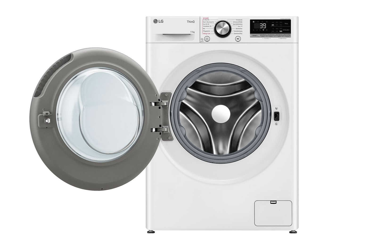 LG F6WR701Y wasmachine Voorlader 11 kg 1600 RPM Wit DHZ4965 - Afbeelding 3