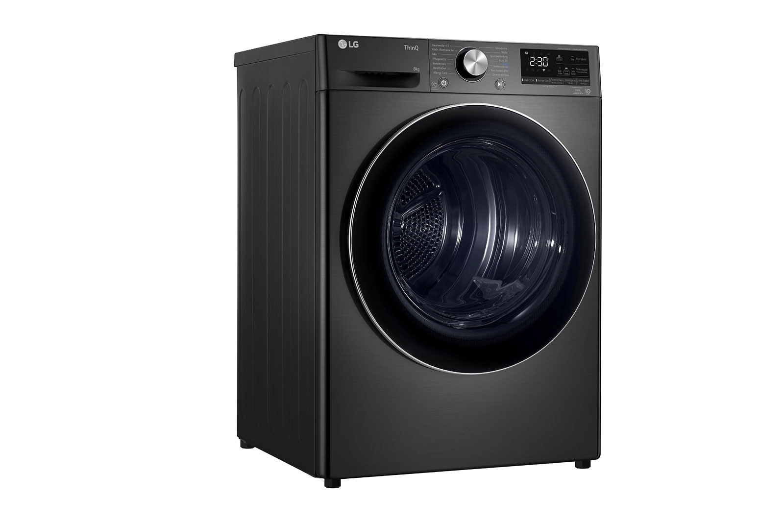 LG RT80V9B wasdroger Vrijstaand Voorlader 8 kg Zwart DHZ4990 - Afbeelding 11
