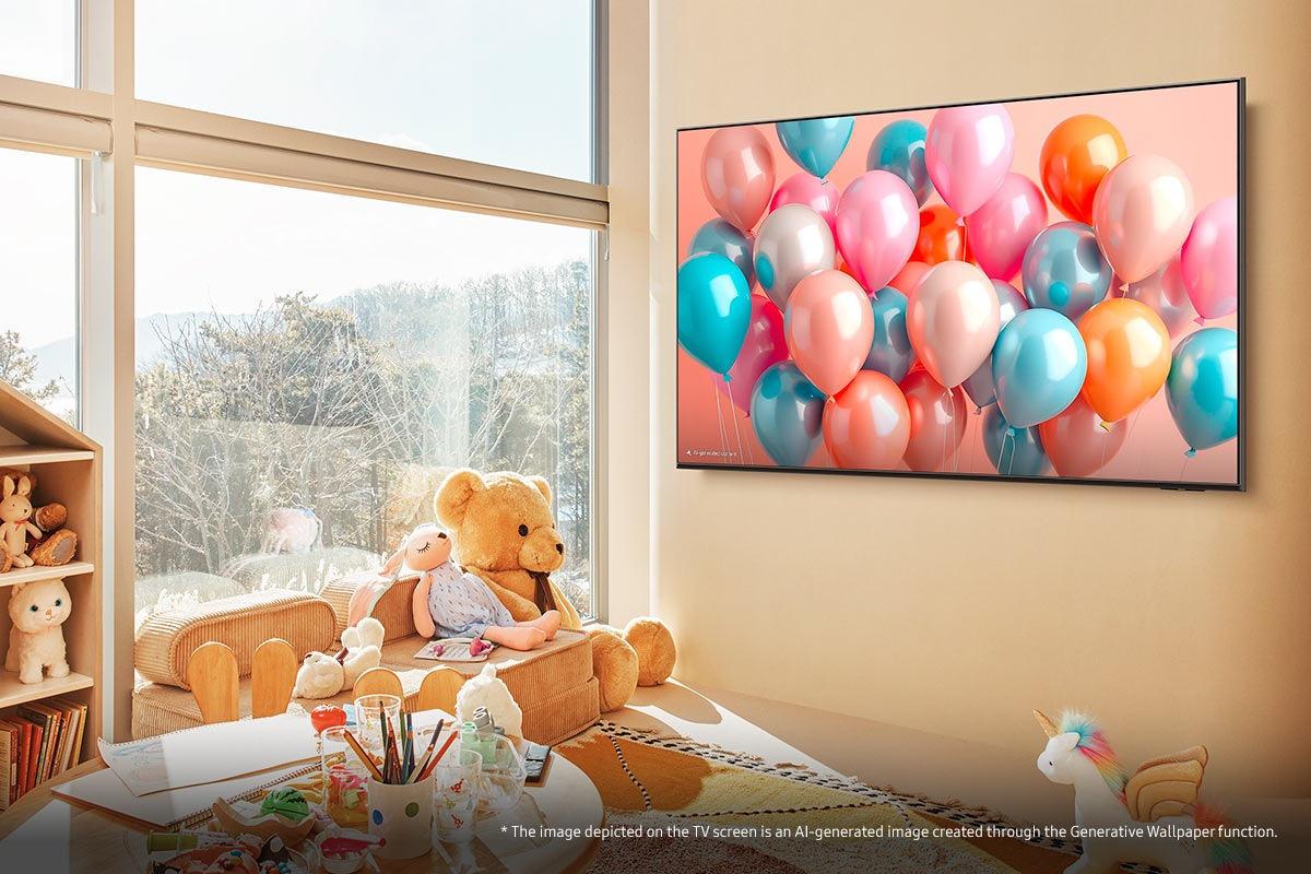 Samsung TQ55Q7FAAU 139,7 cm (55") 4K Ultra HD Smart TV Wifi Zwart DHZ5028 VERPAKKINGSCHADE - Afbeelding 3