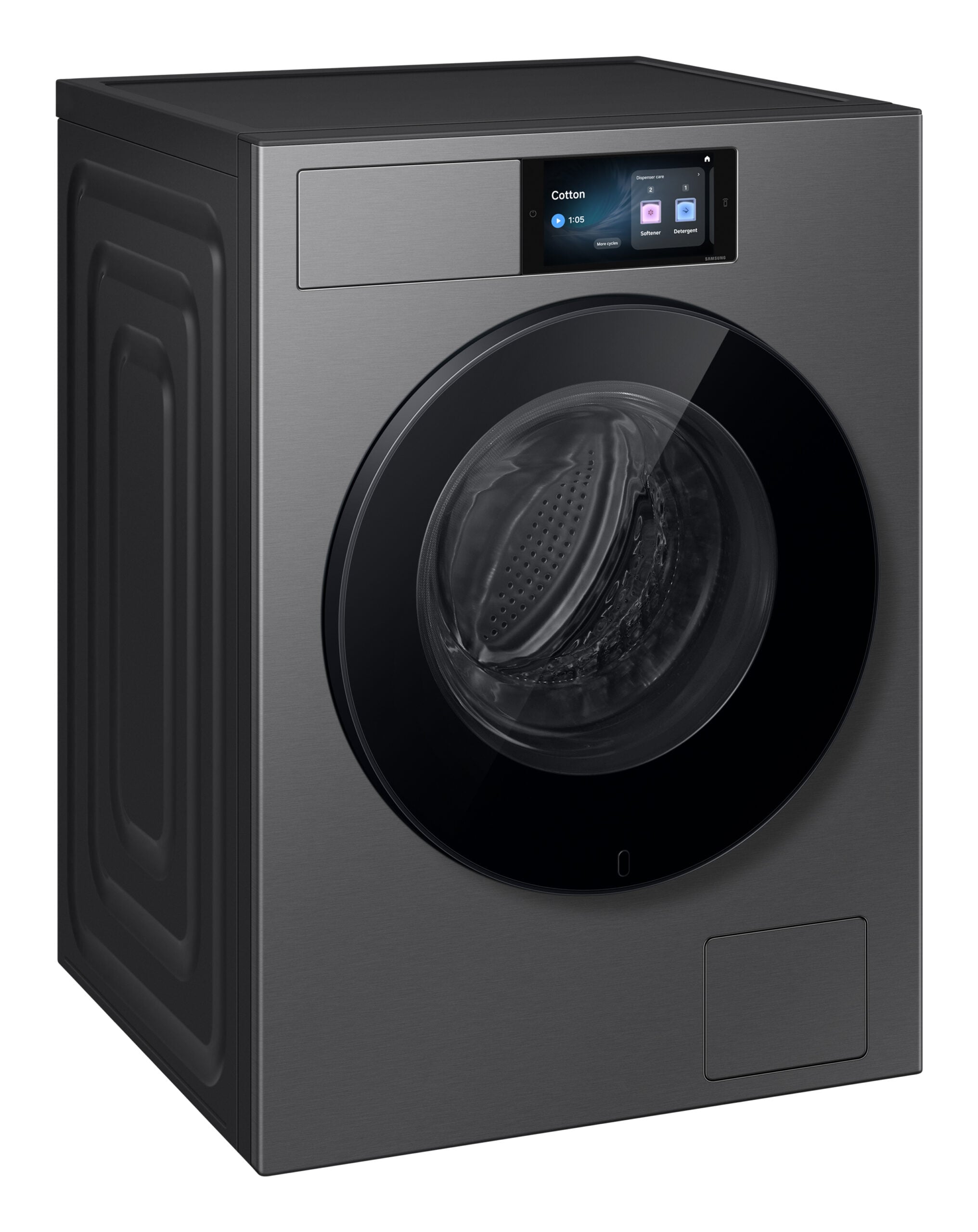 Samsung WF90H09C4ST2 wasmachine Voorlader 9 kg 1400 RPM Staal, Zwart - Afbeelding 3